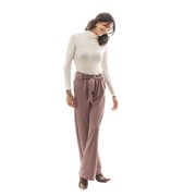 Belted Trouser with Front Pockets