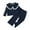 style-02 Navy, variant on Gubotare Toddler Girl Clothes Fall Sets Girls Clothes Outfits Crewneck Cute Print Sweatshirt Top and Pants Size 4T 5T (Navy,4-5 Years)
