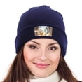 thumbnail image 4 of Tom And Jerry Beanie Men Slouchy Knit Skull Cap Warm Stocking Hats Guys Women Winter Beanie Hat Cuffed Plain Hat, 4 of 8