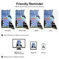 thumbnail image 4 of Unique Bargains 3 Piece Kids Bedding Set Brushed Polyester Black Monster Pattern Twin, 4 of 9