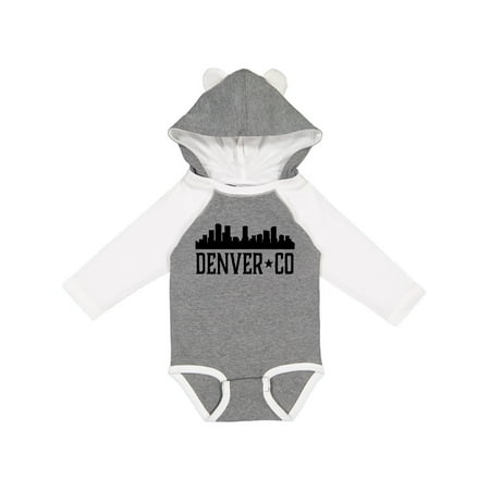 

Inktastic Denver Colorado City Skyline Gift Baby Boy or Baby Girl Long Sleeve Bodysuit