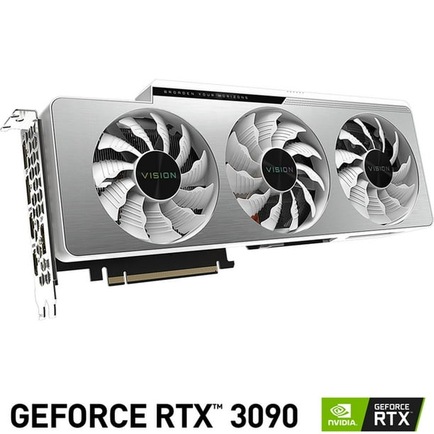 Tarjeta de Video GIGABYTE GeForce RTX 3090 VISION OC 24GB