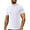 White, variant on Meichang Mens Mock Neck Muscle Tops Slim Comfy Short Sleeve Golf Shirts for Men Casual Solid Color Sport T-Shirt Soft Stretchy Basic Tee Shirt for Workout