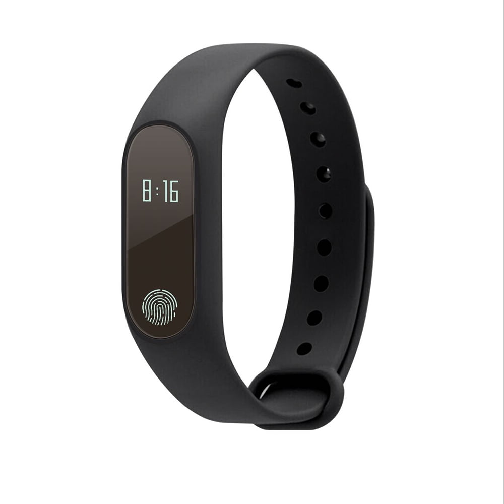 m2 waterproof heart monitoring fitness smart band
