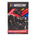 thumbnail image 1 of Cubre Asientos Nascar de Policloruro de Vinilo y Poliéster Negro 2 Piezas, 1 of 4