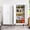 71"H White, variant on Erosoei 61"H Metal Garage Storage Cabinet with Wheels, Tool Storage Cabinet with 3 Adjustable Shelves