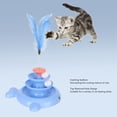 thumbnail image 4 of Cat Ball Tower Toy, 3  Design Overall Detachable Structure Cat Tower Track Toy Round And Delicate Burrs Free Cat Turntable Toy For Kitten Exercise, 4 of 8