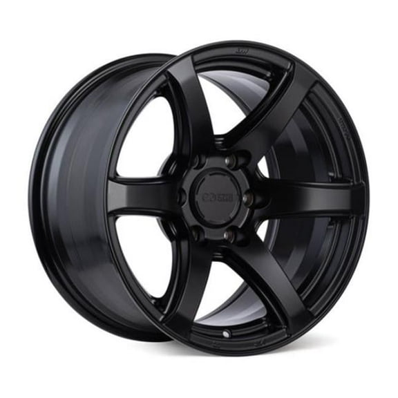 18 x 8.5 in. 38 mm Offset 5 x 114.3 Bolt Pattern 72.6 Bore T6R Gloss Black Wheel