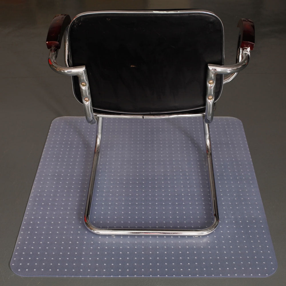 Lowestbest Plastic Office Chair Mat with Nail, Transparent Office Chair Mats for Carpet, Computer Chair Mats for Office Chairs