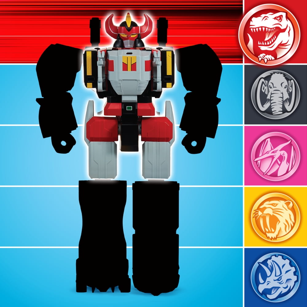 Mighty Morphin Power Rangers : Re-Ignition - Tyrannosaurus Deluxe Dinozord combinable par Playmates Toy