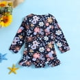 thumbnail image 2 of Jacenvly Swimming Skirts for Girls Comfortable Cute Girl Swimsuits Guard Bathing Suits for Toddler Girls Kids Swimwear for 1-4 Years Old 18M Black, 2 of 7