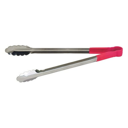 

16 Stainless Steel Utility Tong PP Handle Red 6 packs