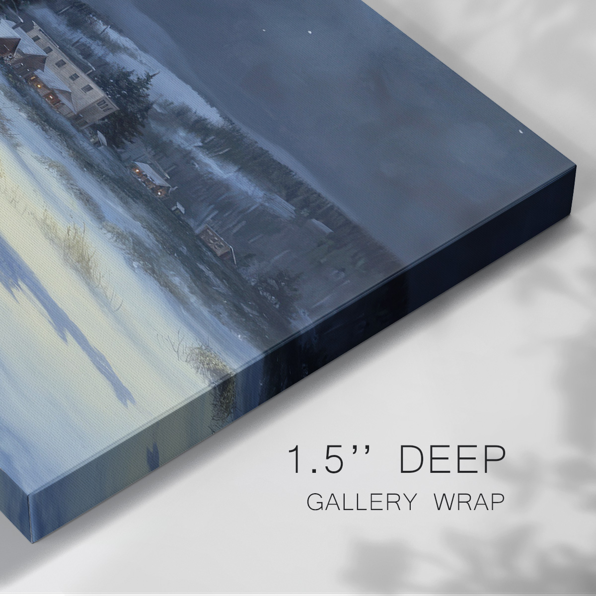 Bringing Christmas Home- Gallery Wrapped Canvas