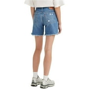 Levi's WELL SURE Women's 501 Mid Thigh Jean Shorts, US 24