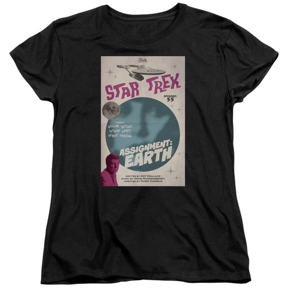 Star Trek - Tos Episode 55 - Women's Short Sleeve Shirt - Large