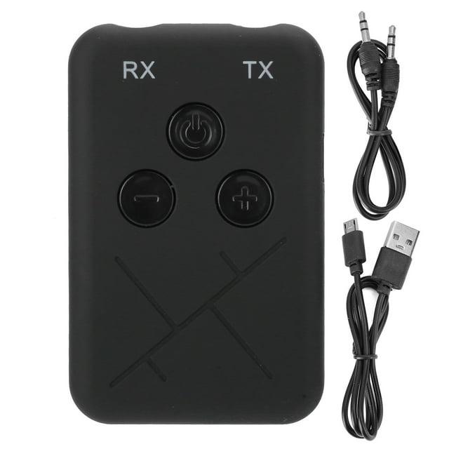 Transmisor y receptor Bluetooth 2 en 1 con adaptador de audio inalámbrico de 3,5 mm para el hogar