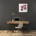 thumbnail image 3 of Ford, Emily 26x26 White Modern Wood Framed Museum Art Print Titled - Floral Joy I, 3 of 4
