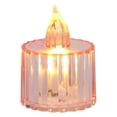 thumbnail image 2 of XWSHYW Decoraciones para El Hogar Vela Electrónica Led Navideña con Mecanismo de Cera de Té, Luz Nocturna, Adorno para Festival, Candelabro, Luz de Noche, Luz de Cristal, 2 of 6