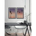 thumbnail image 5 of Marmont Hill Dawn and the Palm Trees Diptych, 30" x 40", 5 of 6