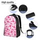 thumbnail image 5 of Disketp Breast Cancer Ribbons Awareness Mochila Unisex de Apertura Lateral Completa, Mochila para Laptop para Escuela, Trabajo y Viajes, 5 of 8