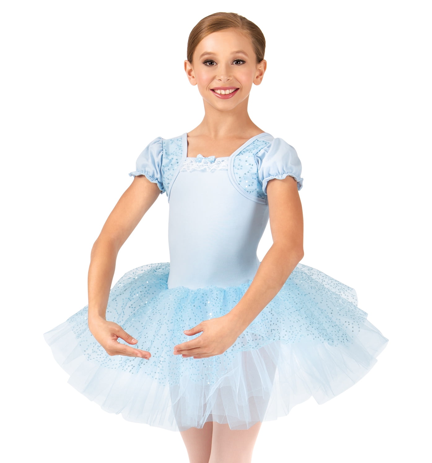 iiniim Girls Tulle Ballet Dance Leotard Tutu Skirt Tiered Princess Dress Swan Costumes 