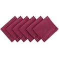 thumbnail image 1 of DII Solid Napkin Set Collection, 20x20, Wine, 6 Piece, 1 of 8