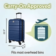 Skyway Luggage Epic 2.0 20 Hardside 8-Wheel Carry-On Spinner