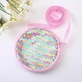 thumbnail image 2 of Kindergarten for 2 To 4 Years Old Girls Messenger Bag Fashion Princess Girl Baby Cute Plush Sequin Shoulder Bag, 2 of 4