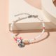 thumbnail image 1 of Nvzi Pulsera de tobillo con estrella de mar y tortuga azul Pulsera de tobillo con estrella de mar y tortuga Pulsera de cuerda Pulsera de estrellas de mar coloridas Joyas , Rosa C, 1 of 4