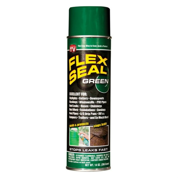 FLEX SEAL FLEX SEAL GREEN 14OZ (Pack of 6)