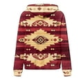 thumbnail image 6 of Frostluinai Womens Hoodies Vintage Geometric Ethnic Graphic Pullover Aztec Cow Westerna Print Sweatshirts Fall Sweat Shirt with Pocket, 6 of 6