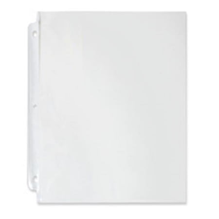 Business Source BSN32357 Sheet Protectors- Top Load- 2 mil- 11in.x8-.50in.- Clear