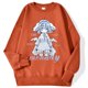 thumbnail image 1 of Sudaderas con capucha Kawaii para parejas, Top creativo, ropa de calle cómoda que combina con todo, diseño de chica de Anime, Harajuku, 1 of 5