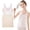 A-3 pack, variant on Teen Girls Lightly Padded Training Bras, Cotton Camisoles Undershirts Sleeveless Crop Tank Tops for Size 7-14 Years Soft Daily Wear
