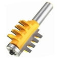 Bit Tongue Groove Router Bit 1/4 Shank Solid Hardened Steel Tshape
