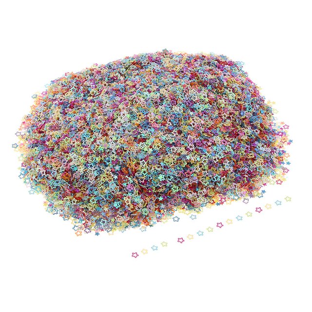 100g 2mm estrella plana lentejuelas sueltas Paillettes ropa de bricolaje decoración de vestidos artesanías D03