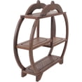 thumbnail image 1 of OFFIGAM 1Pack Curio Display Cabinet Coffee 28.00X28.00X7.00cm Wood Material For Home Decor, 1 of 6
