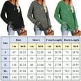 thumbnail image 3 of TEMOFON Womens Long Sleeve Tops Casual Round Neck Knit Tunic Tops Fall Fashion Side Split Gray Loose Shirts for Women, 3 of 4