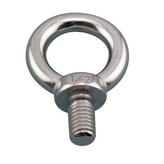 Stainless Steel 316 1/2" Lifting Eye Bolt 1/2" UNC Marine Grade