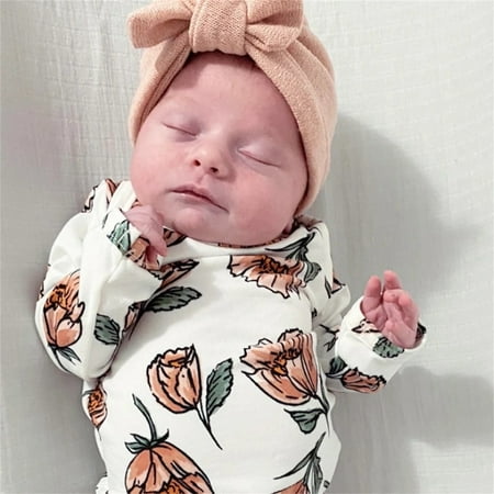 

nsendm Girls Elastics Knit Hat Baby Turban Boys Hat Cap Colorful Toddler Bowknot Baby Care Cotton Winter Hats for Boys Hat Khaki One Size