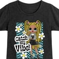 thumbnail image 3 of LOL OMG! Fashion Dolls - Catch My Vibe - Toddler & Youth Girls Short Sleeve Graphic T-Shirt, 3 of 5