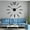Black,27inch, variant on 3D DIY Wall Clocks Decor Sticker Mirror Frameless Large DIY Wall Watch Wall Art Clock Kit for Home Living Room Bedroom Office(Black,27inch)