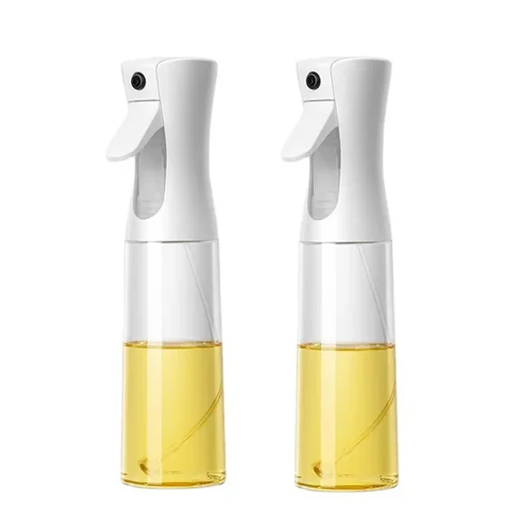 Multi-Purpose Oil Spray Bottles – Olive Oil Sprayer for Cooking, Refillable Fine Mist Oil Spray Bottle for Air Fryer, BBQ, Baking, Salad & Vinegar-2PCS ,300ML