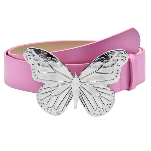 1 cinturón de mariposa grande Cinturón fino todo en uno sencillo para mujer