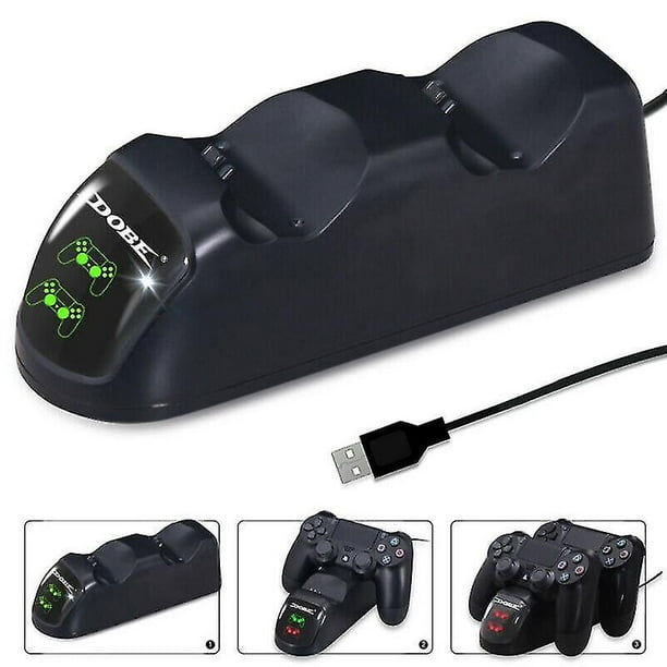 Home game console accessories game handle charging stand dual chargers docks for playstation 4 controllers
