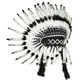 thumbnail image 1 of Tocado de plumas artificial india Decoración Jefe de indio para la actuación en el escenario, 1 of 9