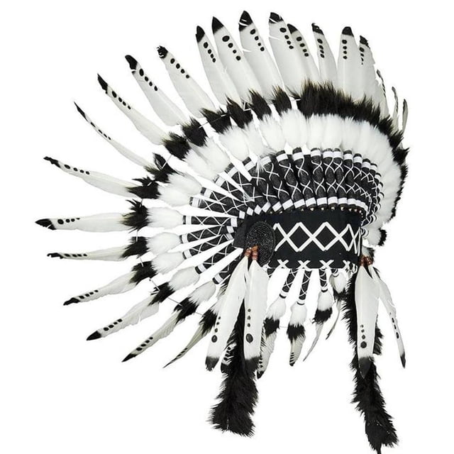 Cosplay de tocado de plumas artificiales indias COSPLAY AMERICAN para ENCENDIDOS para EVENTOS