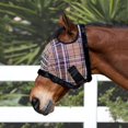 thumbnail image 3 of Máscara antiinsectos Kensington KPP con ribete de forro polar Deluxe Black Plaid, 3 of 8