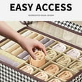 thumbnail image 5 of Rovga Storage Organizer Binsunderwear Storage Box Home Storage Box For Socks Underwear Storage Box Drawer Type Three In One Storage Box For Underwear And Underwear, 5 of 8