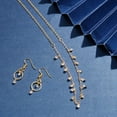 thumbnail image 5 of 100pcs Mini Rhinestone Charms Pendant Brass Golden Plated Birthstone Dangle Pendants, 5 of 8